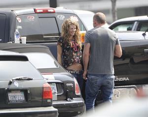 AnnaLynne McCord out for breakfast in Santa Monica 10/5/12 