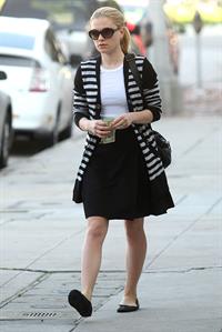 Anna Paquin at John Frieda Salon in Los Angeles on January 18, 2012