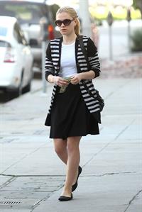 Anna Paquin at John Frieda Salon in Los Angeles on January 18, 2012