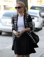 Anna Paquin at John Frieda Salon in Los Angeles on January 18, 2012