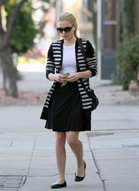 Anna Paquin at John Frieda Salon in Los Angeles on January 18, 2012