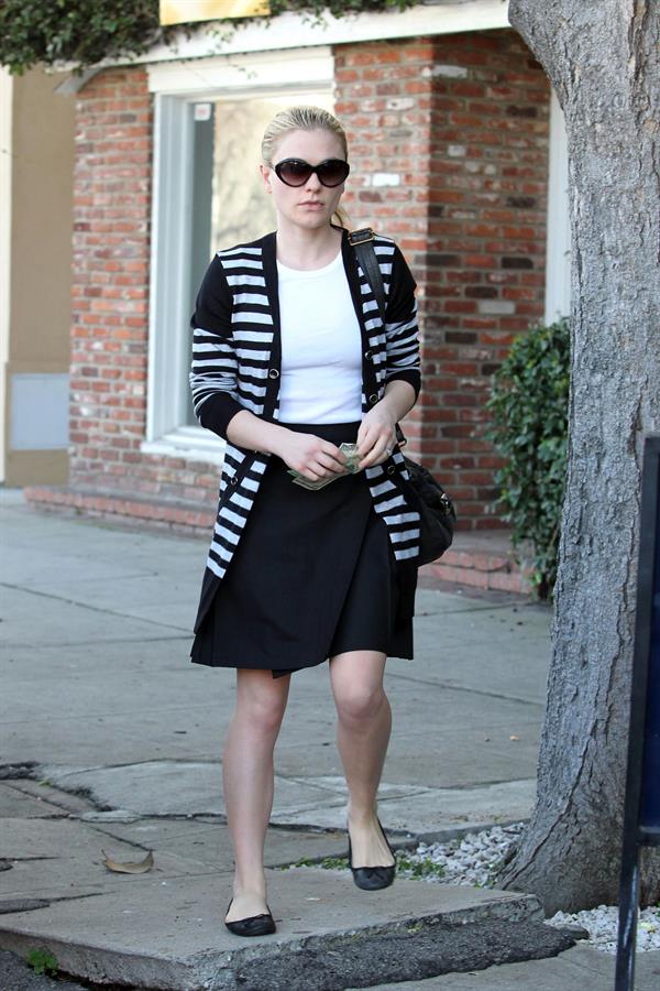 Anna Paquin at John Frieda Salon in Los Angeles on January 18, 2012