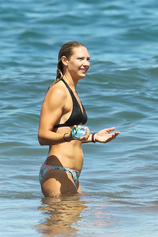 Anna Torv in the water in Hawaii on June 21, 2012