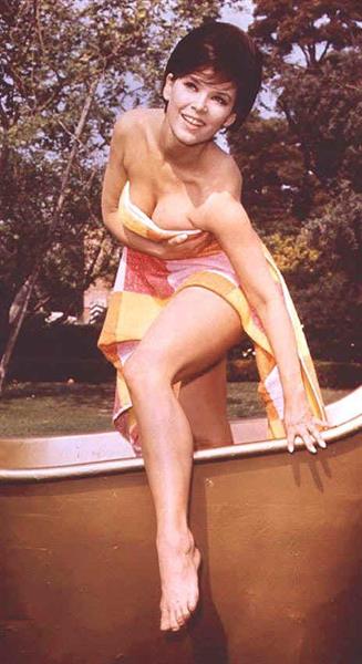 Yvonne Craig in a bikini
