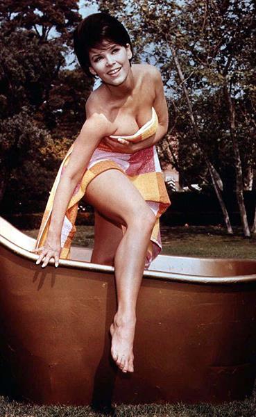 Yvonne Craig in a bikini
