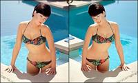 Yvonne Craig in a bikini