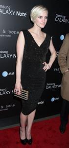 Ashlee Simpson Samsung and AT&T fashion take note studio on February 14, 2012