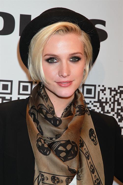 Ashlee Simpson at the Rock Republic for Kohl's fashion show on February 10, 2012