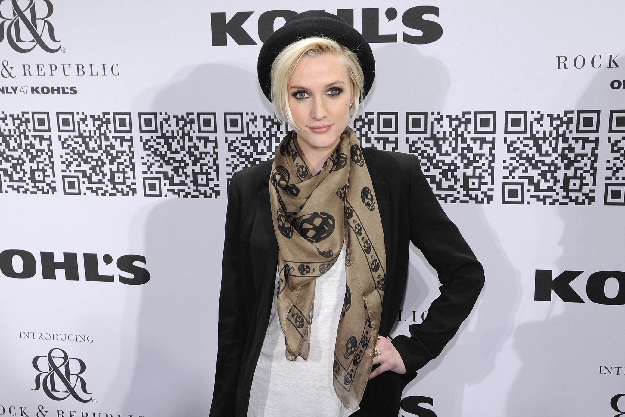 Ashlee Simpson at the Rock Republic for Kohl's fashion show on February 10, 2012