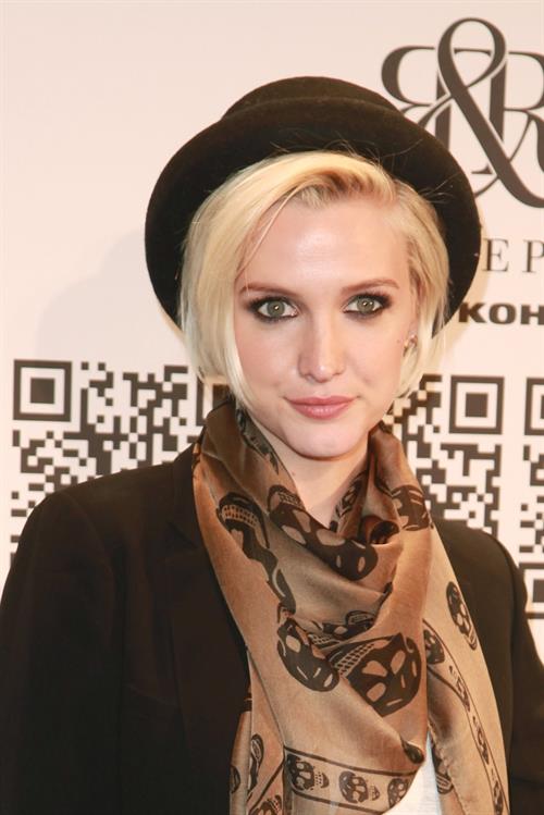 Ashlee Simpson at the Rock Republic for Kohl's fashion show on February 10, 2012