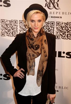 Ashlee Simpson at the Rock Republic for Kohl's fashion show on February 10, 2012