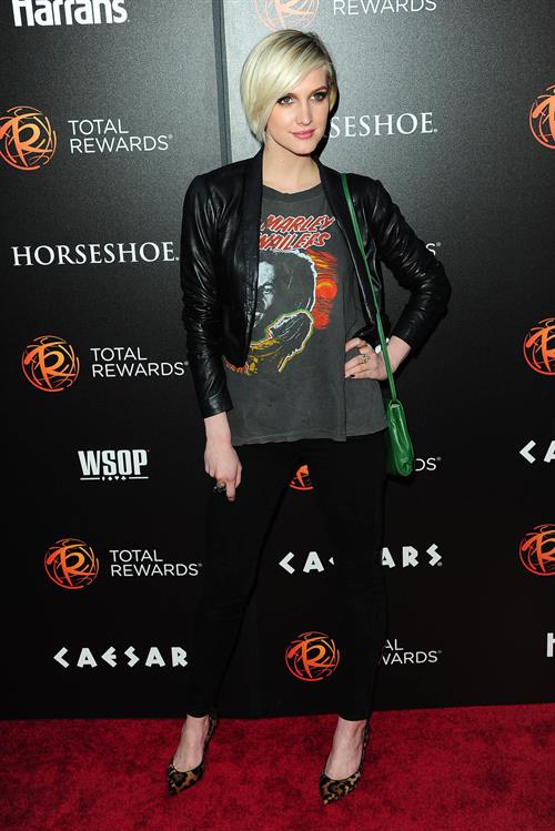 Ashlee Simpson Escape to Total Rewards Event in Hollywood Highland Center in Los Angeles on March 1, 2012
