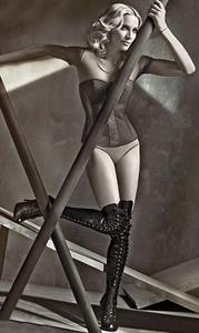 Madonna in lingerie