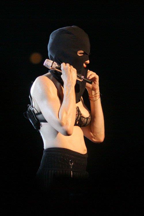 Madonna in lingerie