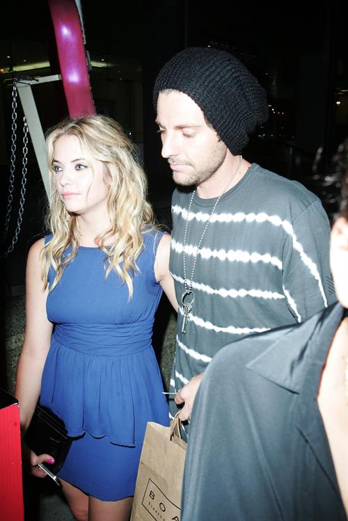 Ashley Benson Boa Restaurant in Beverly Hills on August 10, 2011