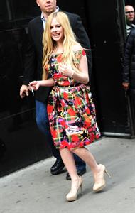 Avril Lavigne – “Good Morning America” NYC 11/5/13  