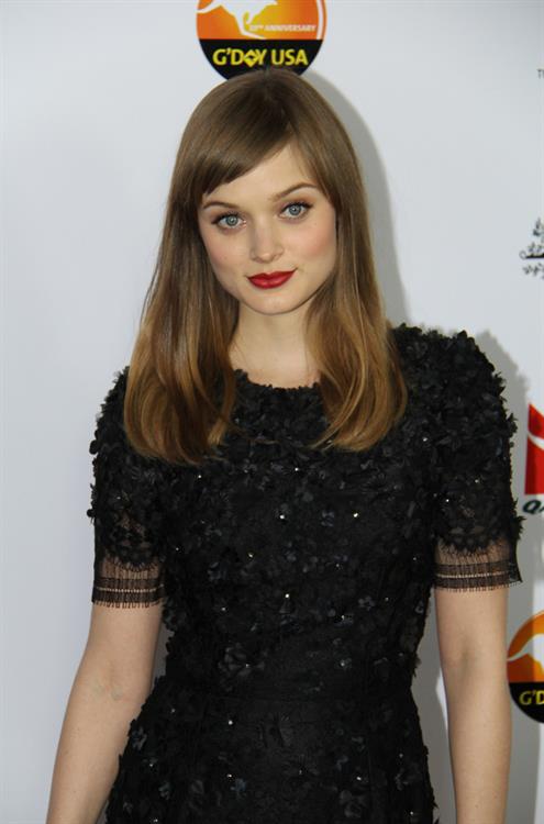 Bella Heathcote – 2013 G’Day USA Black Tie Gala 1/13/13  