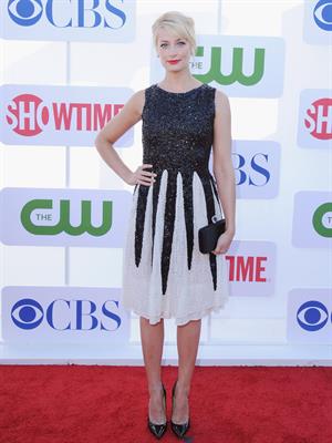 Beth Behrs arrives at the 2012 TCA Summer Tour - CBS, Showtime And The CW Party at 9900 Wilshire Blvd on July 29, 2012 in Beverly Hills, California