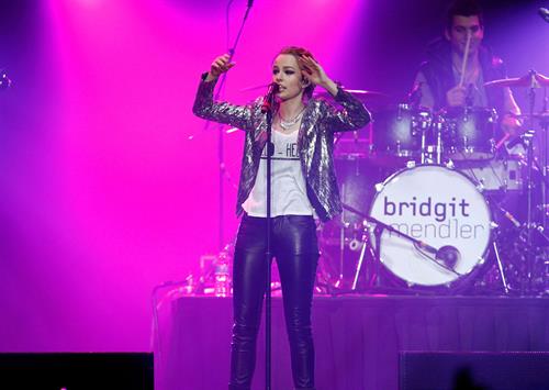 Bridgit Mendler Power 96.1's 2012 Jingle Ball at the Philips Arena in Atlanta 12/12/12 