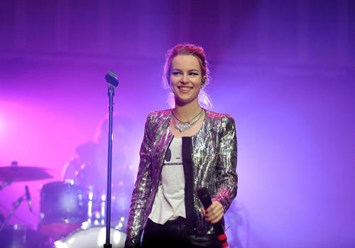 Bridgit Mendler Power 96.1's 2012 Jingle Ball at the Philips Arena in Atlanta 12/12/12 