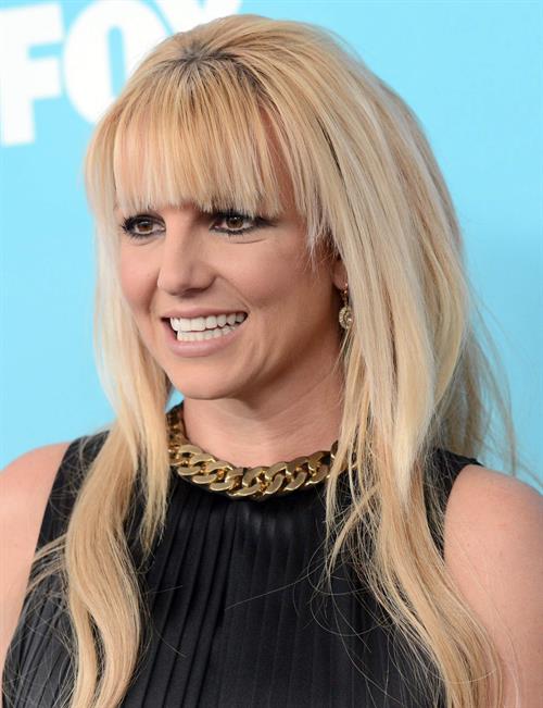 Britney Spears attends 'The Factor' Season Finale Press Conference at CBS Studios in L.A. - Dec. 17,2012 
