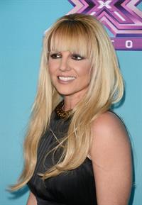 Britney Spears attends 'The Factor' Season Finale Press Conference at CBS Studios in L.A. - Dec. 17,2012 