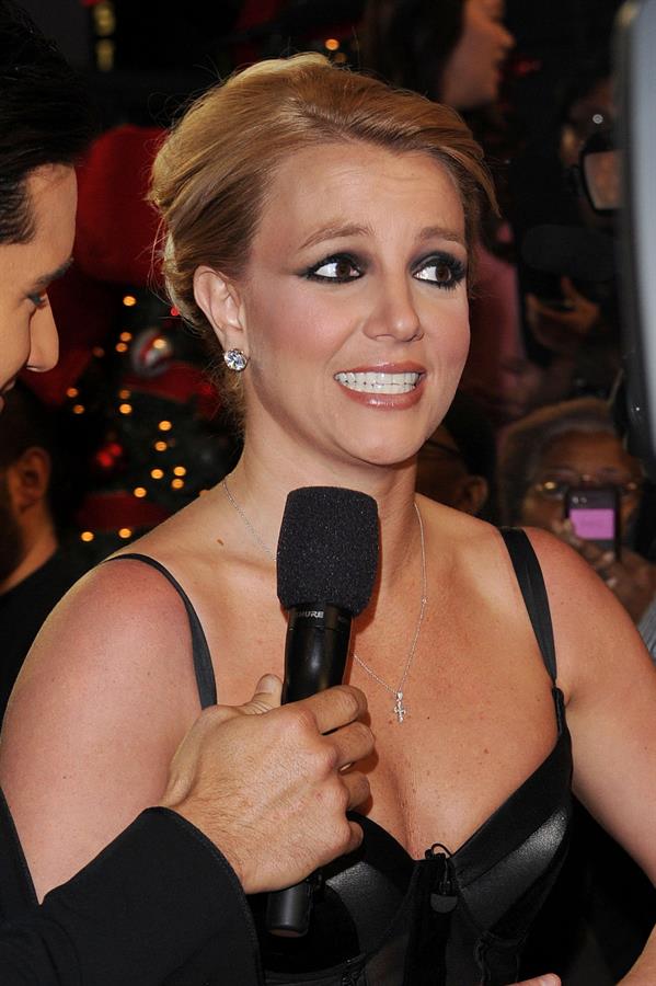 Britney Spears FOX's The Factor Season Finale results show in LA 12/20/12 