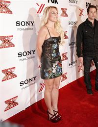 Britney Spears Factor viewing party in West Hollywood 12/6/12 