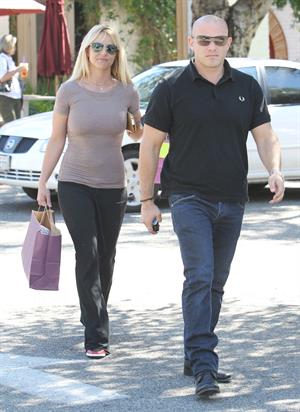 Britney Spears out shopping in Calabasas 10/23/12 