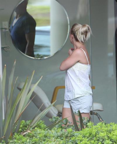 Britney Spears visits a Halloween store in Calabasas 10/7/12 