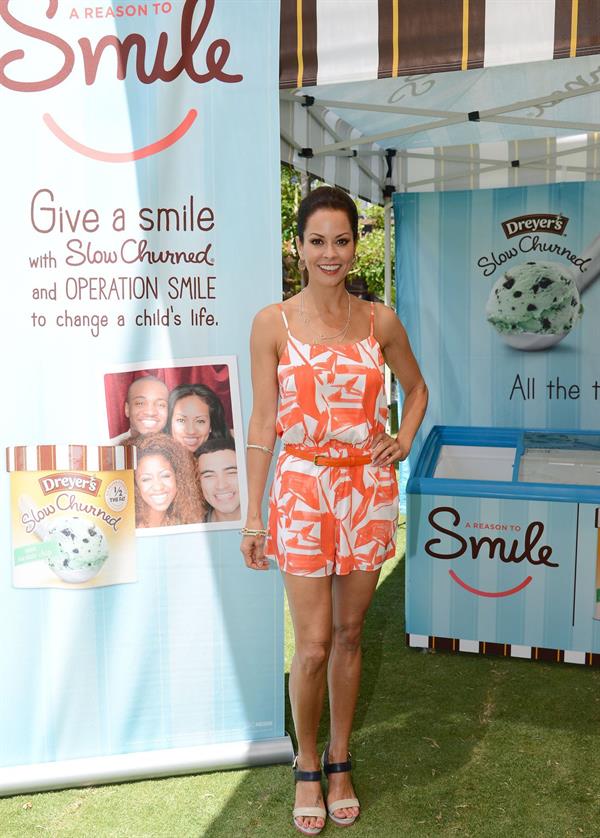 Brooke Burke - Dreyer's Slow Churned light ice cream's  A Reason to Smile  in Oakland (June 6, 2012)
