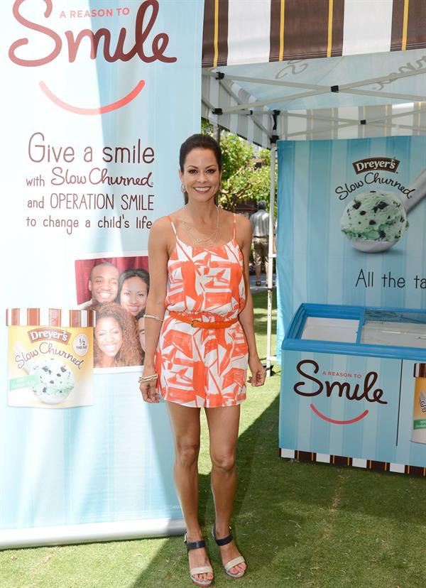 Brooke Burke - Dreyer's Slow Churned light ice cream's  A Reason to Smile  in Oakland (June 6, 2012)