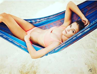 Nina Agdal in a bikini