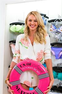 Candice Swanepoel Victoria's Secret U.S. Of Angels Swim Summer Tour Stops In Bellevue, Washington on July 10, 2013 