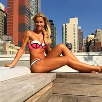 Adrienne Koleszár in a bikini