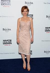 Carla Gugino  White House Down  New York Premiere on June 25, 2013 