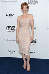 Carla Gugino  White House Down  New York Premiere on June 25, 2013 