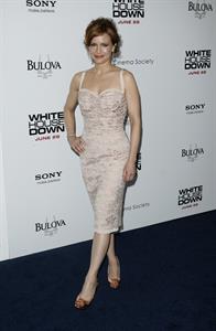 Carla Gugino  White House Down  New York Premiere on June 25, 2013 