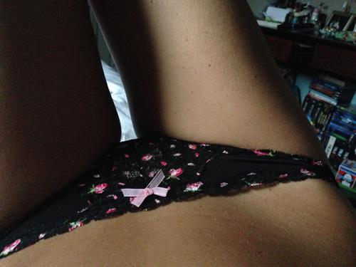 Anonymous in lingerie