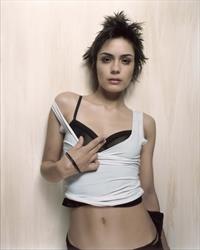 Shannyn Sossamon in lingerie