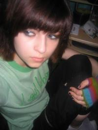 Neon Lynxie taking a selfie