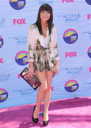 Carly Rae Jepsen - 2012 Teen Choice Awards in Universal City (July 22, 2012)