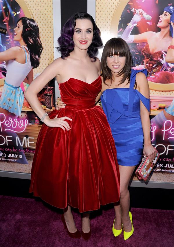 Carly Rae Jepsen -  Katy Perry: Part of Me  Los Angeles Premiere in Hollywood (June 26, 2012)