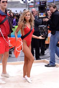 Carmen Electra NBC’s Today Show Halloween appearance in New York City, October 31, 2013 