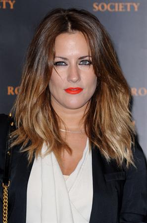 Caroline Flack RTS Awards London on March 20, 2012