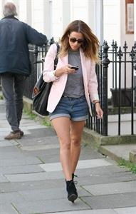 Caroline Flack Primrose Hill in London on March 30, 2012