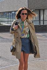 Caroline Flack London Studios on March 21, 2012