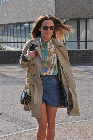 Caroline Flack London Studios on March 21, 2012