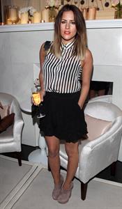 Caroline Flack attends the launch of OMEGA House on July 28, 2012 in London, England