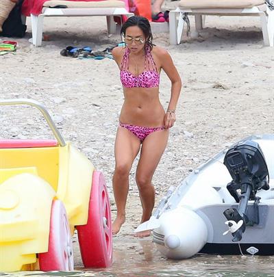 Myleene Klass in a bikini